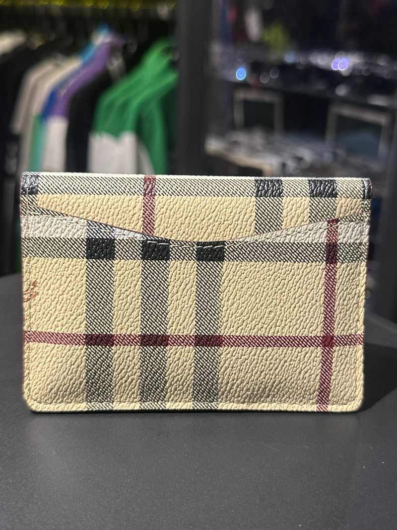 Carteira Burberry Xadrez - Pronta Entrega