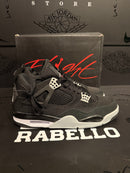 Tênis Air Jordan 4 Black Canvas - Pronta Entrega