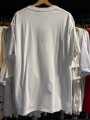 Camiseta BAPE ‘Abathing Ape’ Ape head Red Branca  - Pronta Entrega