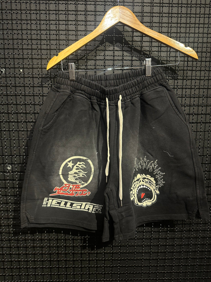 Short Hellstar Records Black - Pronta Entrega