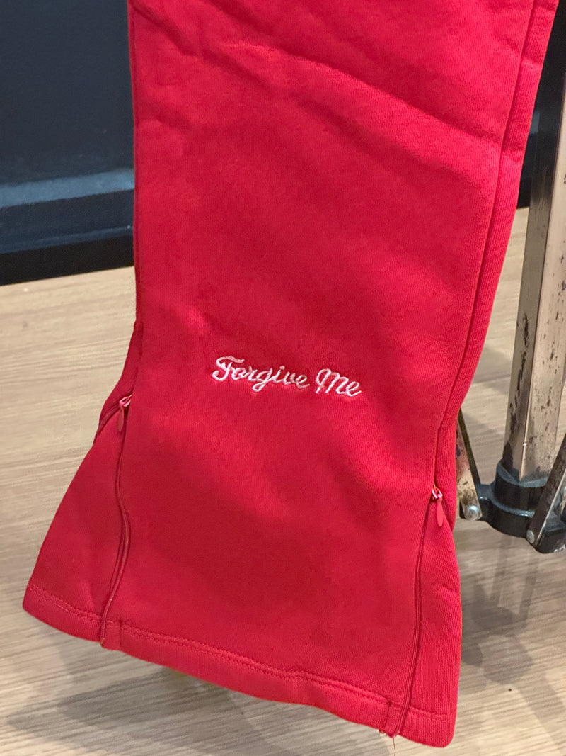 Conjunto Syna Moletom “Forgives Me” Red - Pronta Entrega