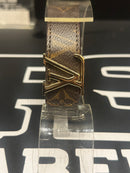 Cinto Feminino Louis Vuitton Initiales Monogram 90 CM Logo Gold - Pronta Entrega