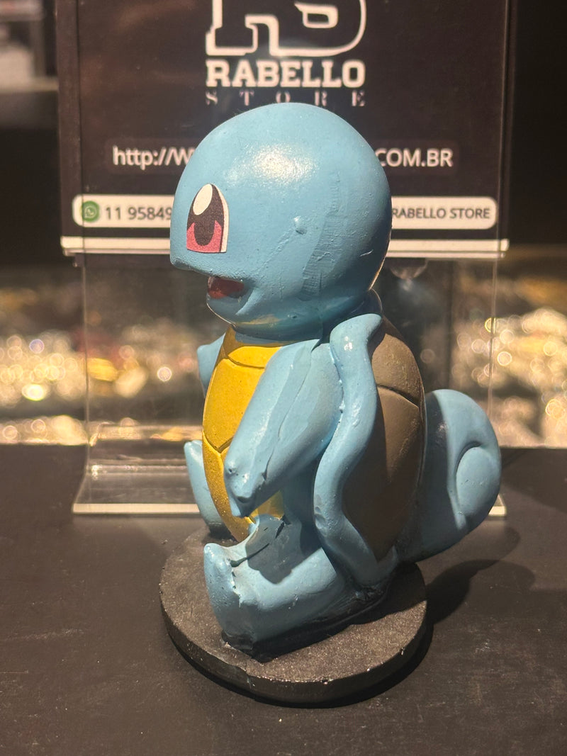 Boneco de Ação Pokémon Squirtle 10cm Resina - Pronta Entrega