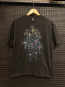 Camiseta Chrome Hearts Back Flower Cruz Black - Pronta Entrega