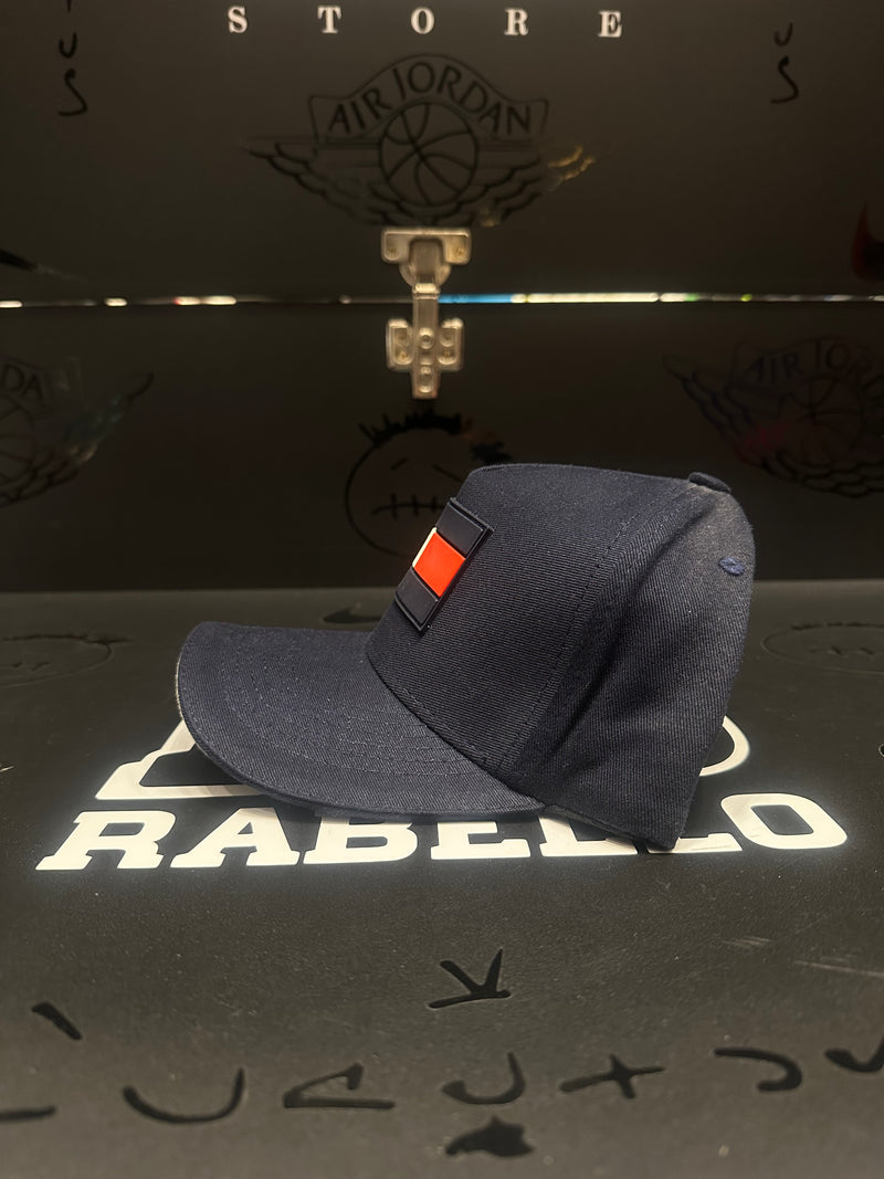 Boné Aba Curva Tommy Hilfiger Logo Grande Azul - Pronta Entrega