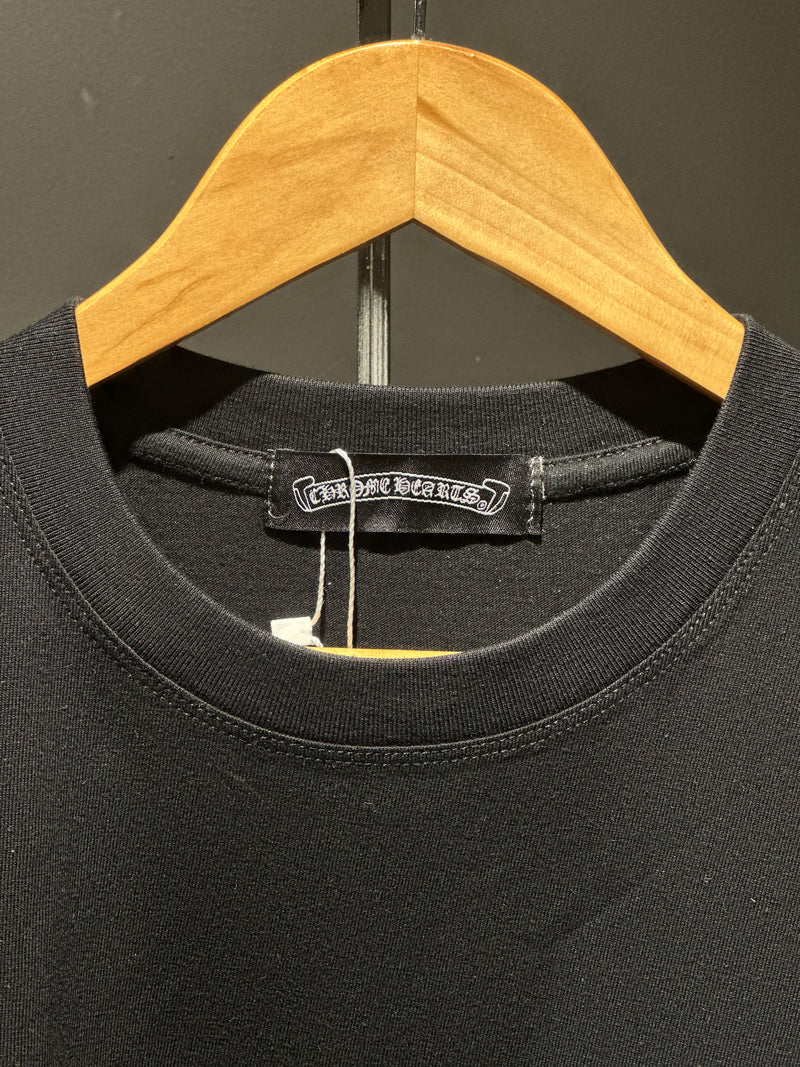 Camiseta Chrome Hearts x Comme Dês Garcons Big Logo Back - Pronta Entregar