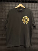 Camiseta Chrome Hearts Yellow Cruz Black - Pronta Entrega