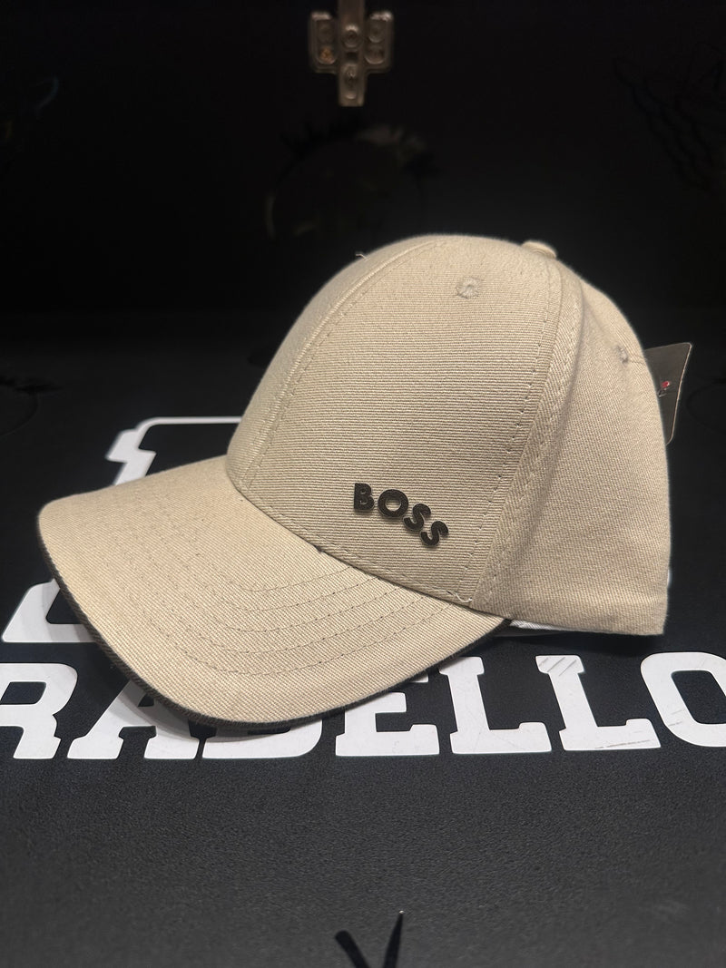 Boné Aba Curva Hugo Boss Bege - Pronta Entrega