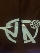 Calça Sarja Minus Two Preta Logo Azul - Pronta Entrega