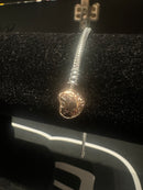 Bracelete Pandora Moments com Fecho De Coracao Rose - Pronta Entrega