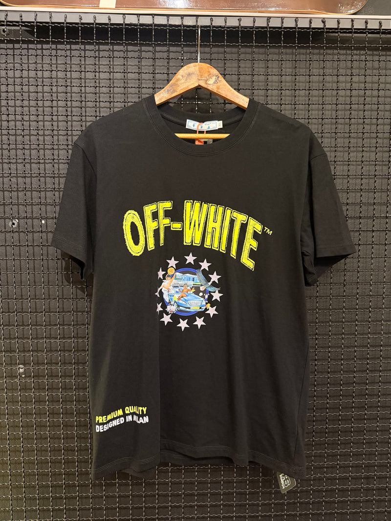 Camisa Off-White Kid In The Car Black - Pronta Entrega