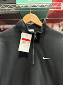 Jaqueta Nike Solo Swoosh 1/4-Zip Black - Entrega