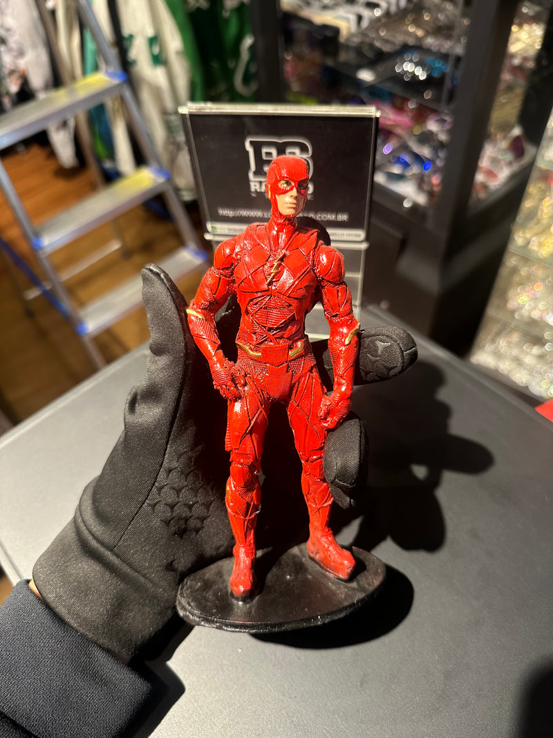 Boneco de Ação DC Comics Flash 19cm Resina - Pronta Entrega