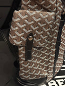 Mochila Goyard Alpin Brown - Pronta Entrega