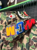 Jaqueta Bape Shark x Adidas Track Hoodie Camo Green - Pronta Entrega