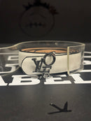 Cinto Feminino Louis Vuitton Branco Fivela “Love” 90 CM  - Pronta Entrega