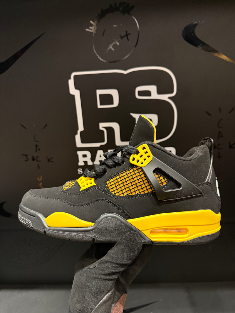 Tênis Nike Air Jordan 4 Retro Yellow Thunder - Pronta Entrega