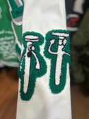 Jaqueta Varsity Louis Vuitton Green - Pronta Entrega