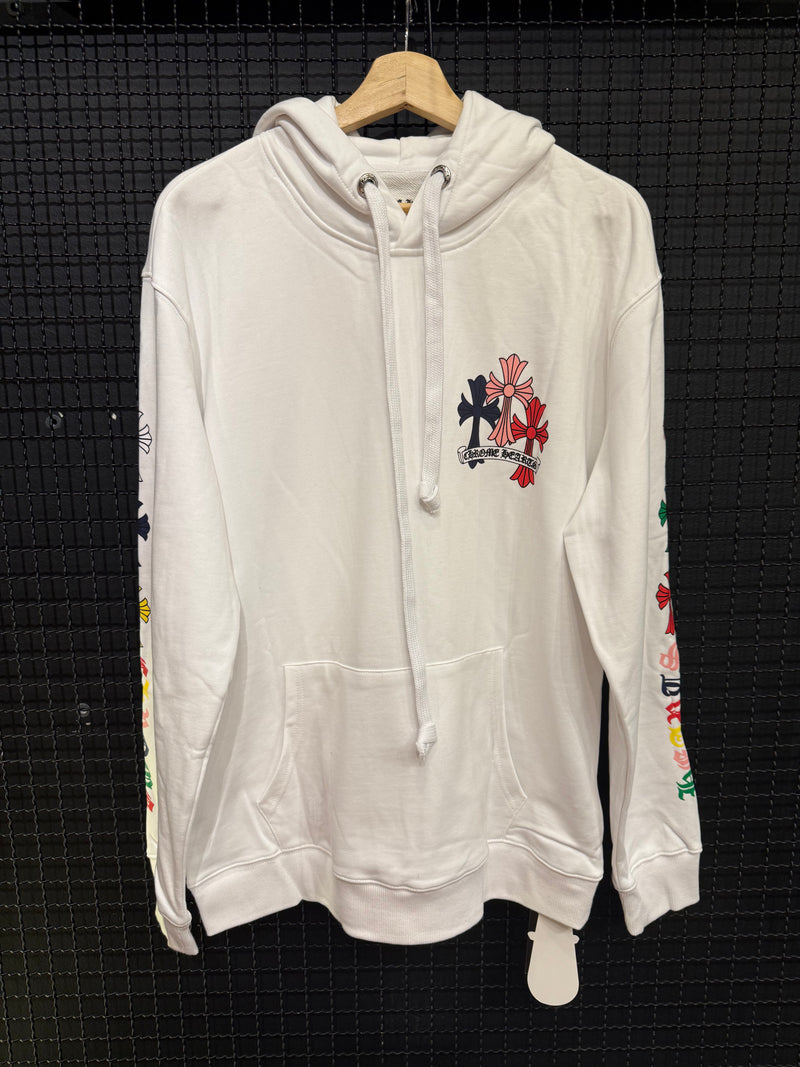 Moletom Chrome Hearts Multicolor White - Pronta Entrega