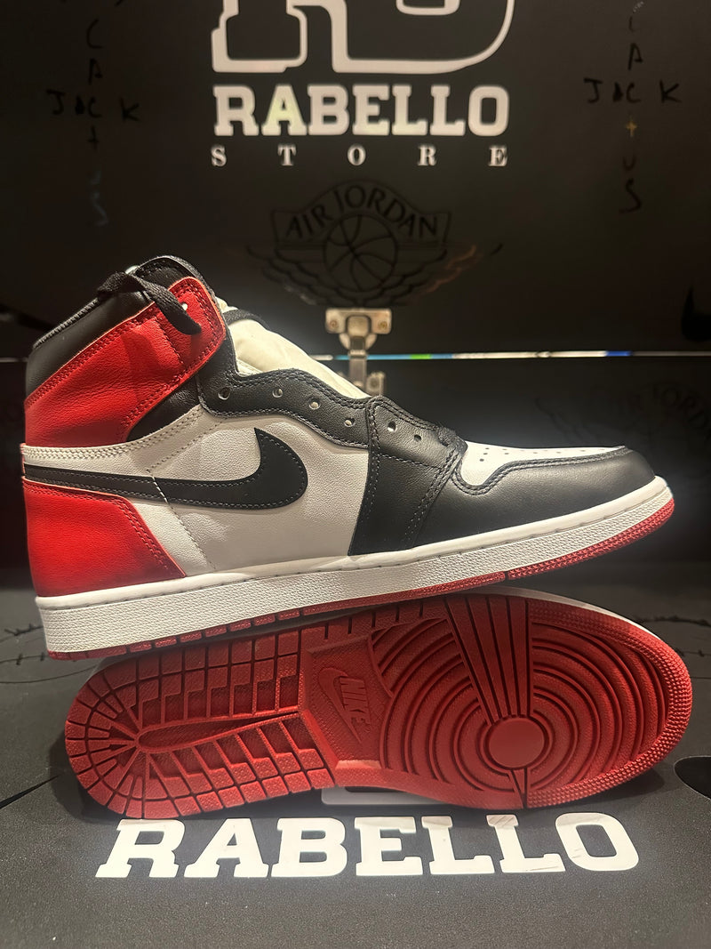Tênis Nike Air Jordan 1 High Retro Black Toe - Pronta Entrega