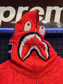 Jaqueta BAPE 30th Anniversary Line Camo Shark Full Zip Hoodie - Pronta Entrega