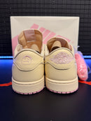 Tênis Nike Air Jordan 1 Low x Travis Scott "Shy Pink" - Pronta Entrega