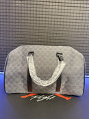 Bolsa Air Jordan Monogram Duffle Bag Grey - Pronta Entrega