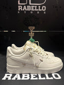 Tênis Nike Air Force 1 Low LX CN Sail Gold Mini Swooshes - Pronta Entrega