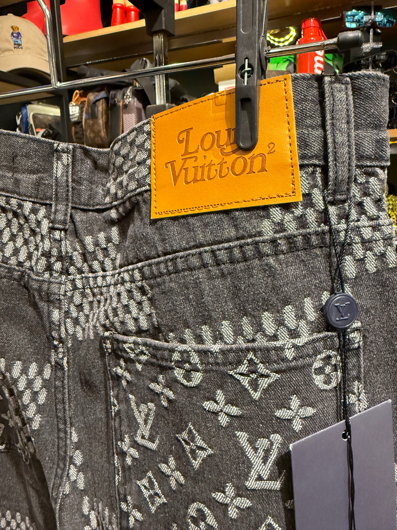 Calça Louis Vuitton Jeans Monogram - Pronta Entrega