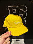 Boné Supreme 5 Panel Washed Canvas Camp Amarelo - Pronta Entrega