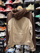 Conjunto Synaworld Pipe Hoodie & Shorts Bege - Pronta Entrega