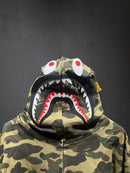 Jaqueta Bape Shark Camo Full Zip - Pronta Entrega