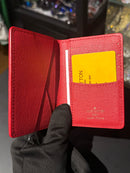 Carteira Supreme X Louis Vuitton Vermelha - Pronta Entrega