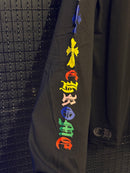 Chrome Hearts x Comme des Garçons MultiColor Cruz Cross Long Sleeve Black - Pronta Entrega