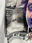 Camiseta Hellstar Breaking News White - Pronta Entrega