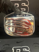 Bolsa Diesel Feminina 1DR Crossbody Couro Silver - Pronta Entrega