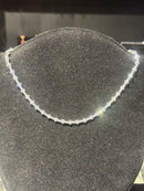 Corrente Riviera Estelar Cravejada Em Zicornia Cubica Prata 50 CM - Pronta Entrega