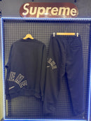 Conjunto Moletom Supreme x Nike Crewneck Arc Black SS22-W14 - Pronta Entrega
