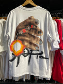 Camiseta TRAVIS SCOTT “UTOPIA” Branca - Pronta Entrega