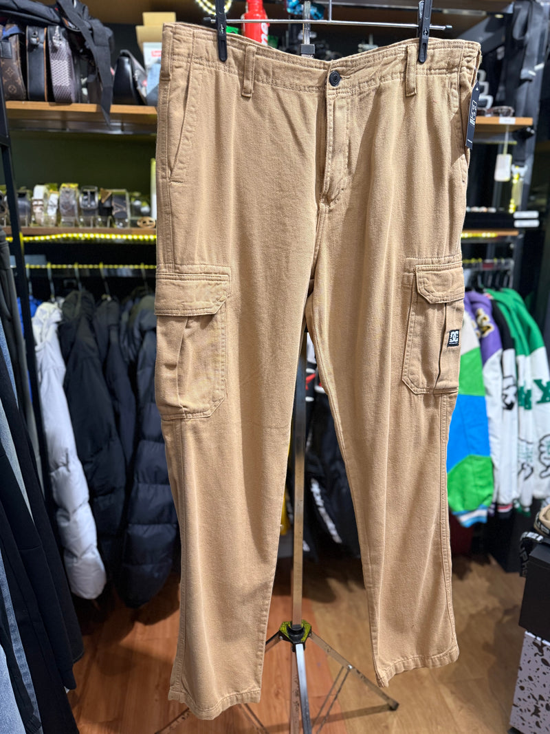 Calça DC Shoes Cargo Sarja Bege - Pronta Entrega