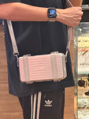 Bolsa RIMOWA ShoulderBag Cross-Body Prata - Pronta Entrega