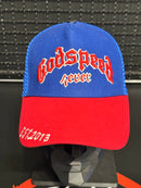 Boné Godspeed 4ever Blue Red - Pronta Entrega