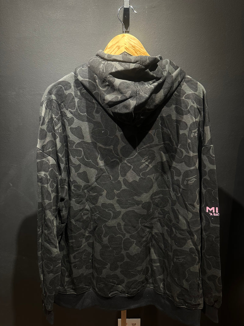 Moletom BAPE X Inter Miami FC Black - Pronta Entrega