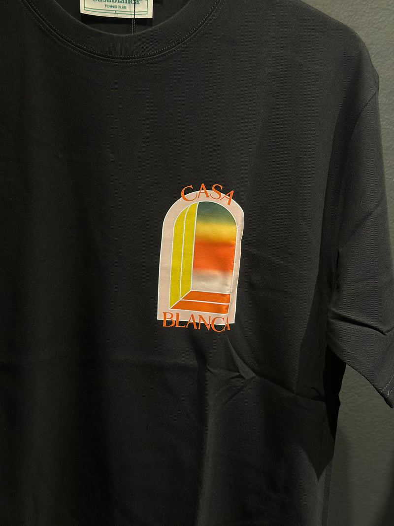 Camiseta Casablanca Window Sunset Black - Pronta Entrega