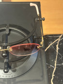 Óculos Miu Miu Redondo Armação Rose Lente Pink - Pronta Entrega