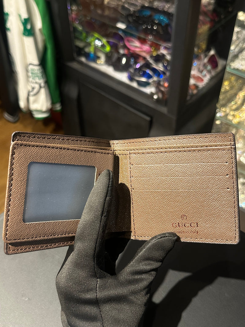 Carteira Gucci Snake Bege - Pronta Entrega
