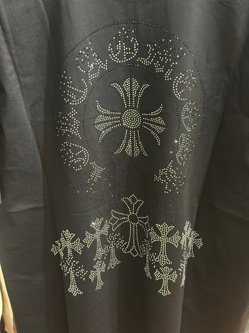 Camiseta Chrome Hearts Preta - Pronta Entrega
