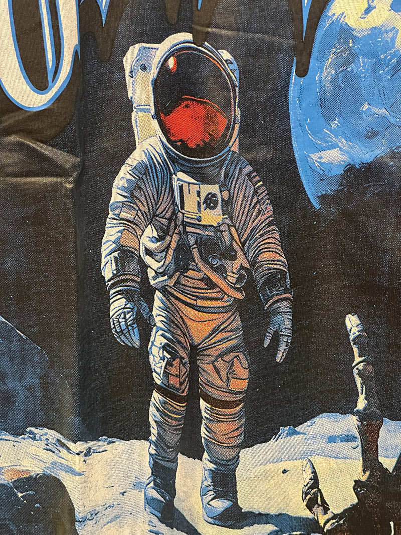 Camiseta Godspeed Space Man Blue - Pronta Entrega