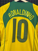 Camiseta Nike Retrô Seleção Brasileira 2006 Ronaldinho