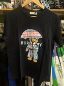 Camiseta Burberry Bear Preta - Pronta Entrega